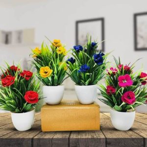 beecraft Artificial Floral, Mini Indoor Plants for Home...