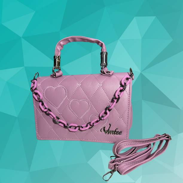 FRONT STYLE Girls Pink Handbag