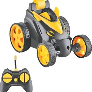 ABYZ STUNT CAR RECHARGEABLE YELLOW