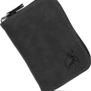 Flipkart SmartBuy Black 9 Card Slot| 2Cash Slot Leather Zip Debit/Credit ...