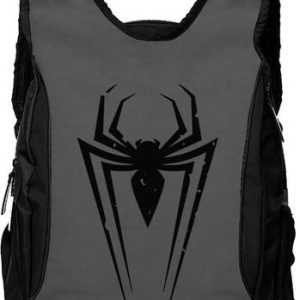 deeansh Unisex Printed Grey spider man School Bag Colle...