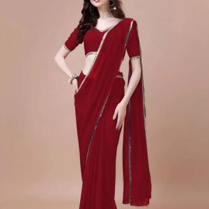Volmina Embellished Bollywood Georgette Saree