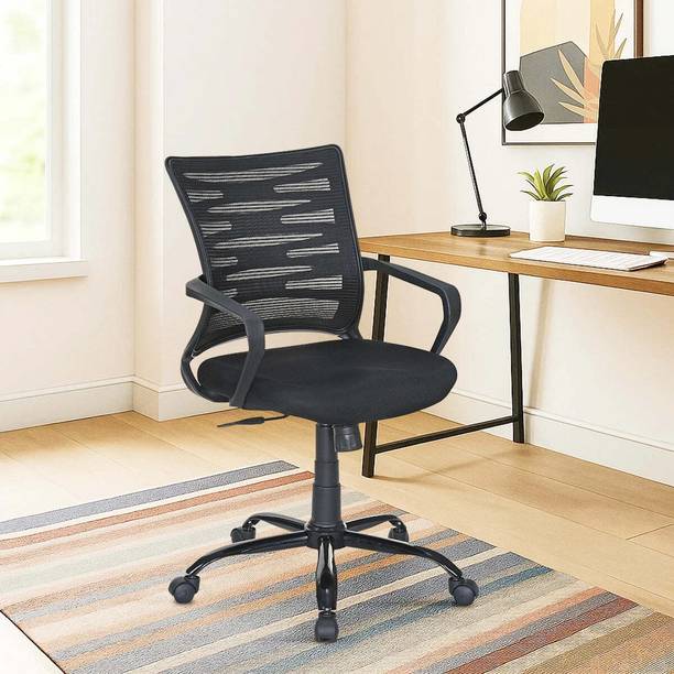 Nilkamal Giza Plus Adjustable Height, Metal Base|Ergono...