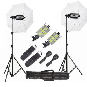 PICPRO PORTA LED 250W KIT WITH LIGHT STAND Reflector