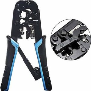 BALRAMA Dual Modular Network RJ45 RJ11 RJ12 Crimping To...