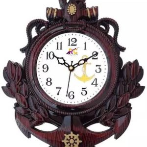 rangat craft Analog 29 cm X 24 cm Wall Clock