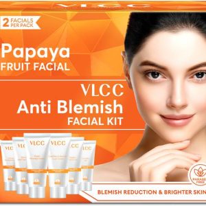 VLCC Papaya Fruit Single Facial Kit For Refreshed & Ble...
