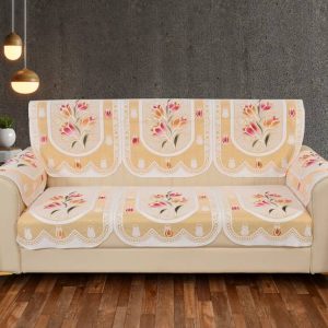 Bigger fish Polycotton Floral 3 Seater Sofa Cover