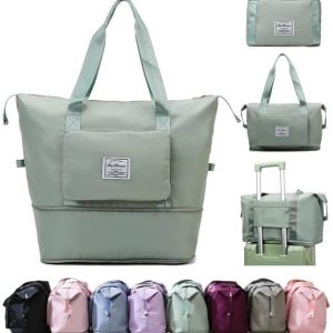 Flywind Foldable Duffle Bag for Travelling Waterproof a...