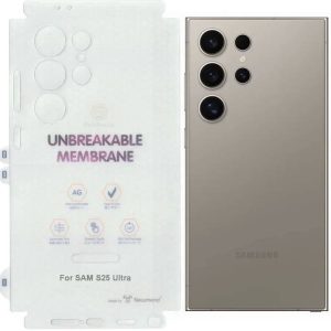 MZKART Back Screen Guard for Galaxy S25 Ultra Matte Unb...