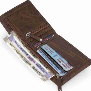 TAQWA Men Casual Tan Genuine Leather, Artificial Leather Wall...