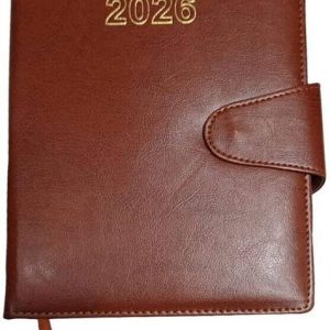 Avni Prints PU Leather Cover Sleek & Stylish Strap Diar...