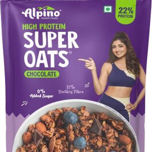 ALPINO High Protein Super Oats Chocolate 22% Protein Ro...
