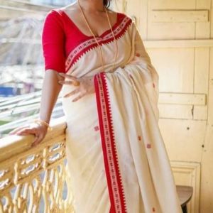 saanvi saree kutir Woven Handloom Pure Cotton Saree