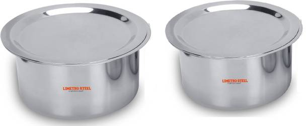 LIMETRO STEEL Induction Bottom Cookware Set