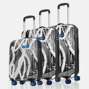SKYBAGS Hard Body Set of 3 Luggage 8 Wheels - Stroke 3P Set of ...