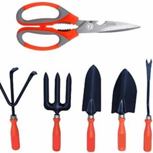 JetFire Garden Tool Set Includes, Shovel, Trowel, Weede...