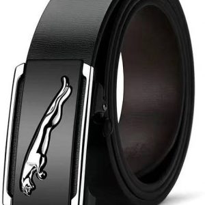 Hushahide Men Casual Black Artificial Leather Belt