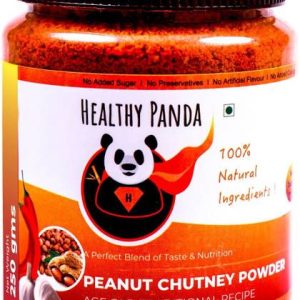 HEALTHY PANDA Peanut Garlic Chutney Powder or Groundnut...