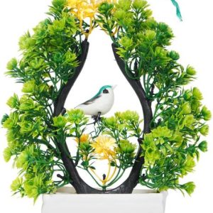 youlite Artificial Plants With Bird For Room Decoration...