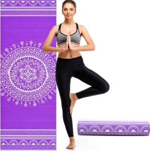 SLOVIC Exercise Mat for Home Workout Mat for Women & Me...
