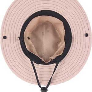 AlexVyan Ponytail Wide Brim Round Mesh Hat Sun Visor Ca...