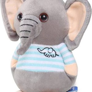 Webby Soft Animal Plush Elephant Toy - 20 cm