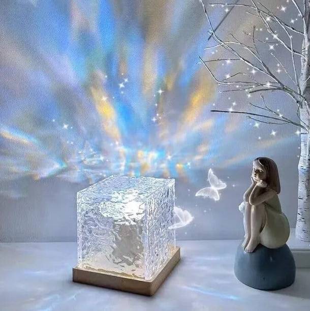 NKL 3D Ocean Wave Projector Lamp Romantic LED Night Lig...