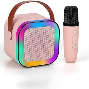 parmi Portable Karaoke Bluetooth Speaker with Mic
