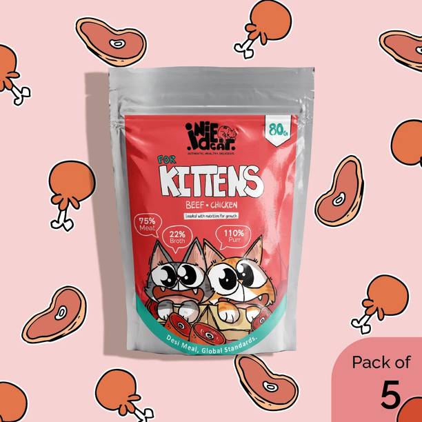Indie Cat Kitten Beef & Chicken Meal, Global Standards ...