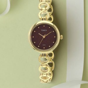 TIMEX Purple-Dial Analog Watch - For Women TWEL11415