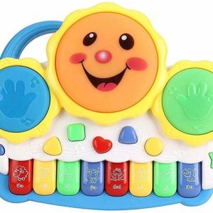 Padylark Drum + Piano Keyboard with Light and Music Toy