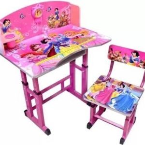 Puci Kid's Study Table and Chair / Height Adjustable Mu...
