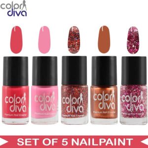 Color Diva (CD-NPCMB5-5195) - Maybe Multicolor Nail Pai...