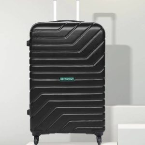 METRONAUT Large Check-in Suitcase (75 cm) 4 Wheels - BENT - Black