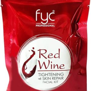 FYC Redwine facial kit self care pouch 01