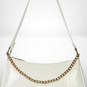 Rajni Fashion White Women Sling Bag Young Gen Women White Sling Bag