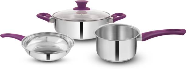 Greenchef Steeliq Soft Touch Induction Bottom Cookware ...