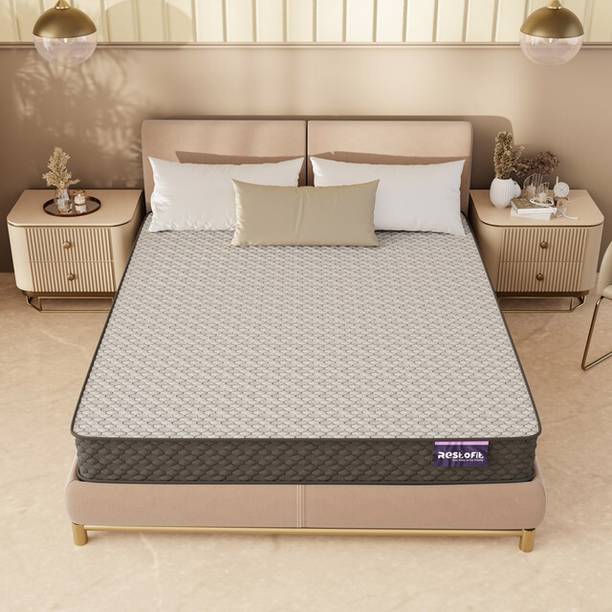Restofit Orthopedic Bed Mattress Dual Comfort Medium Fi...