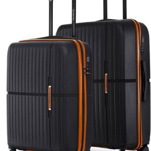 NASHER MILES Hard Body Set of 2 Luggage 8 Wheels - Springfield HardS...