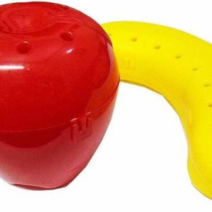 DOVEAZ Fancy Banana & Apple Cases 2 Containers Lunch Bo...