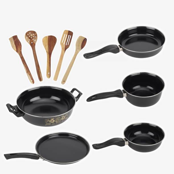 MY STORE Smartbuy Induction Bottom Non-Stick Coated Coo...