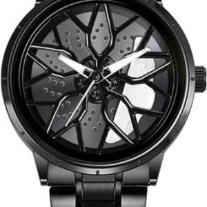 Lyzoo Car wheel watch | Spinning watch | Roatating watch | Gy...