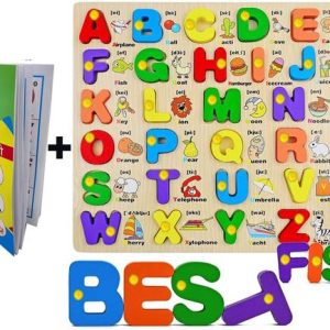 SHALAFI Preschool inMagazine Book Alphabet Game Learnin...