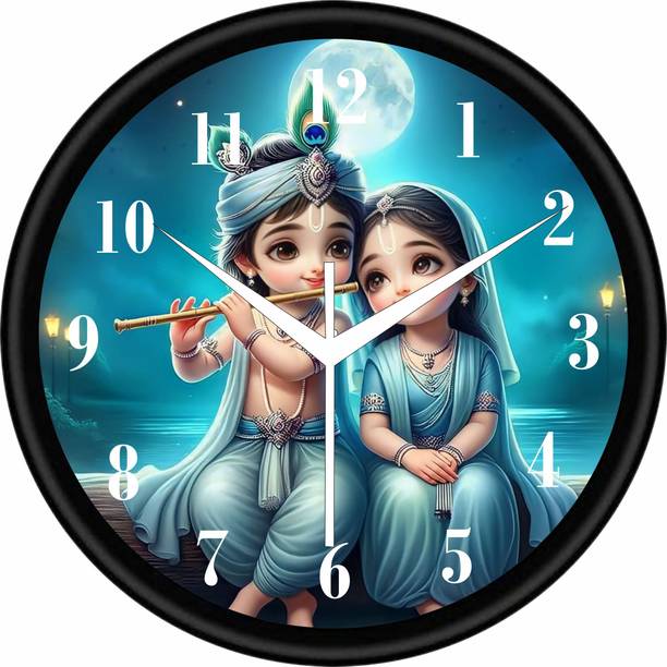 Rkpsenterprise Analog 24 cm X 24 cm Wall Clock