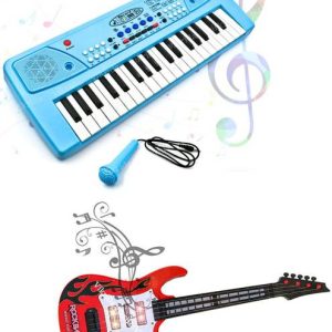 VikriDa 37 Key Piano Keyboard with Recording and Mic wi...