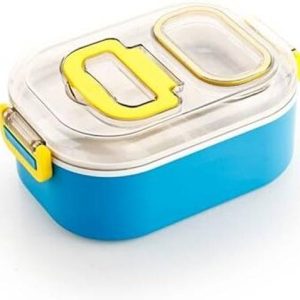 RANIC plastic mighty lunch box for school with 1 baby s...