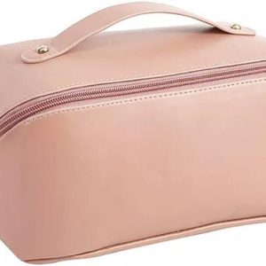 Grilazza Large-Capacity Portable PU Leather Cosmetic St...
