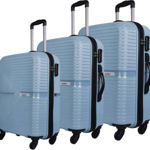 SAFARI Hard Body Set of 3 Luggage 4 Wheels - ECLIPSE Set of 3 ...