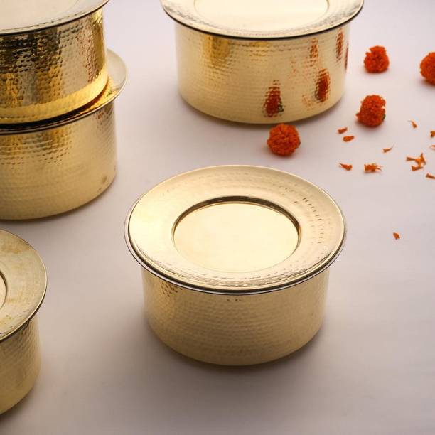 PTAL NAGRI Kitchen 101% Authentic Brass Handi for Cooki...